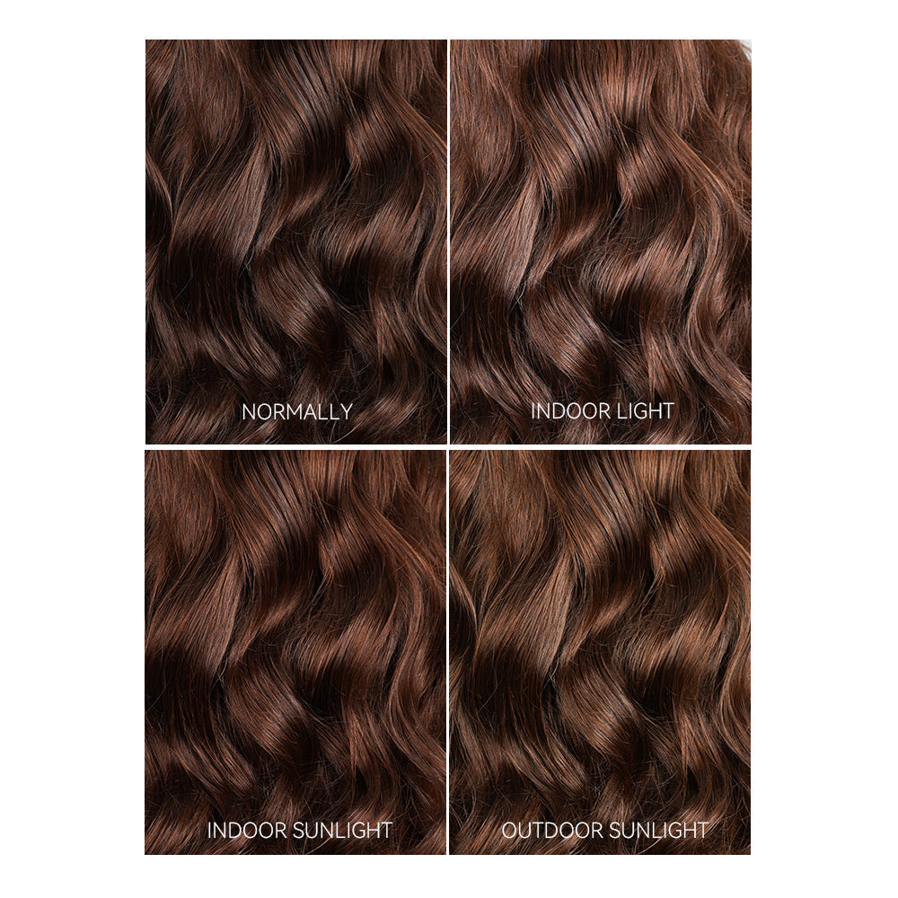 (Super Sale) Megalook 13x4 5x5 6x5 Pre Cut HD Chocolate Lace Closure Wigs #4 Dark Brown Color Human Hair Wigs