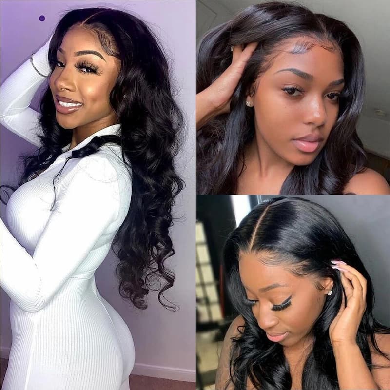 $100 OFF Code: MS100 | Body Wave Human Hair Wigs 10-32inch Lace 5x5 Closure Wigs For Women Brazilian Hair Wigs