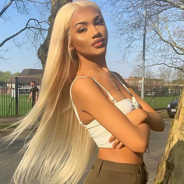 Pre Cut Lace | Upgrade Airy Cap 613 Blonde Easy Wear And Go 13X4/6X5 Body Wave/Straight HD Lace Frontal Wig