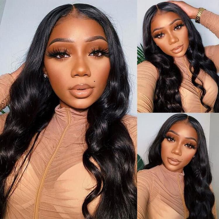 18-32 inch 5x5 Lace Closure Human Hair Wigs Body Wave Lace Wigs