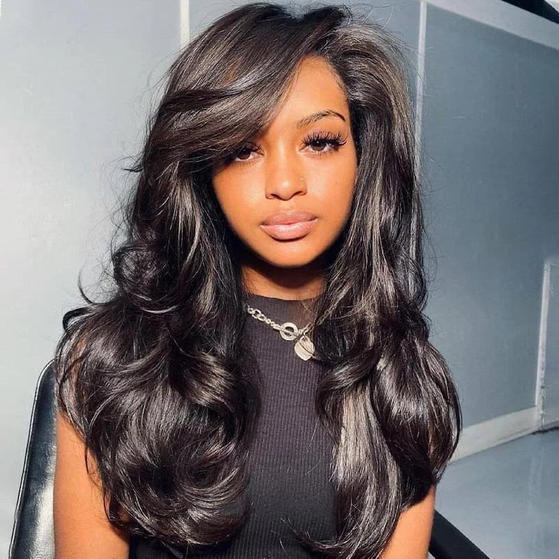 13X6 Lace Front Wig Preplucked With Baby Hair Body Wave Human Hair Wigs