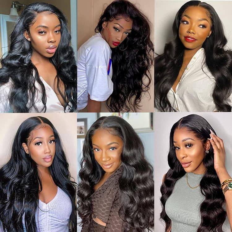 $100 OFF Code: MS100 | Body Wave Human Hair Wigs 10-32inch Lace 5x5 Closure Wigs For Women Brazilian Hair Wigs