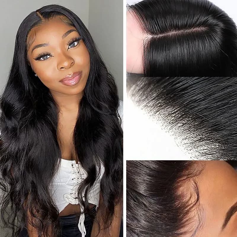 13X6 Lace Front Wig Preplucked With Baby Hair Body Wave Human Hair Wigs
