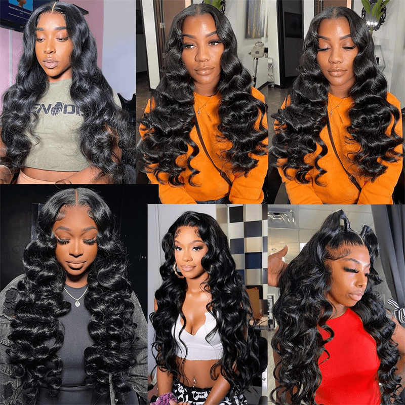 Pre Cut 10x6 Parting Max HD Lace Wig  Loose Curly Pre Bleached With Natural Hairline Tiny Knots Wig(No Code Needed)