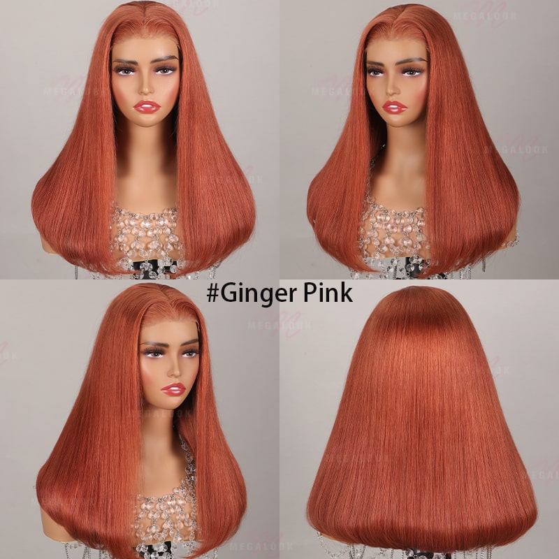 (Super Deal)Super Double Drawn Lace Closure Wigs 18 inch Salon-Quality Luxurious Glueless 6X5 HD Lace Wig Silky Straight Wear And Go Wig