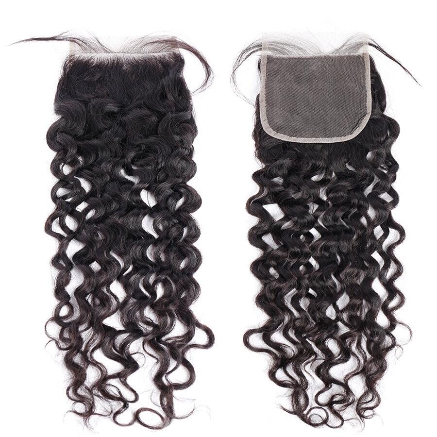 Brazilian Jerry Curly Virgin Hair Ear to Ear Frontal 4x4/5x5/13x6/13x4 Transparent Lace Frontal Closure Free Part