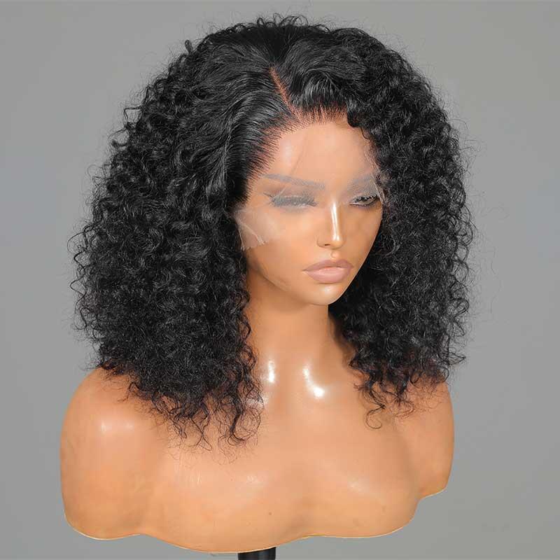 (Super Deal) 13x4 HD Lace Frontal Wigs Pre-plucked Breathable Airy Cap Curly Lace Front Easy Wear And Go Wig