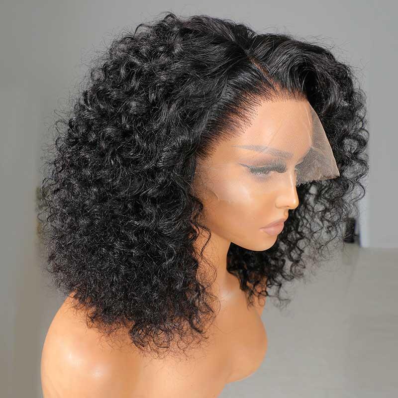 (Super Deal) 13x4 HD Lace Frontal Wigs Pre-plucked Breathable Airy Cap Curly Lace Front Easy Wear And Go Wig