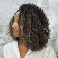 (Super Deal) Megalook Balayage Colored Short Cut Bob Highlight 13x4 Lace Fontal Glueless Water Wave Wig
