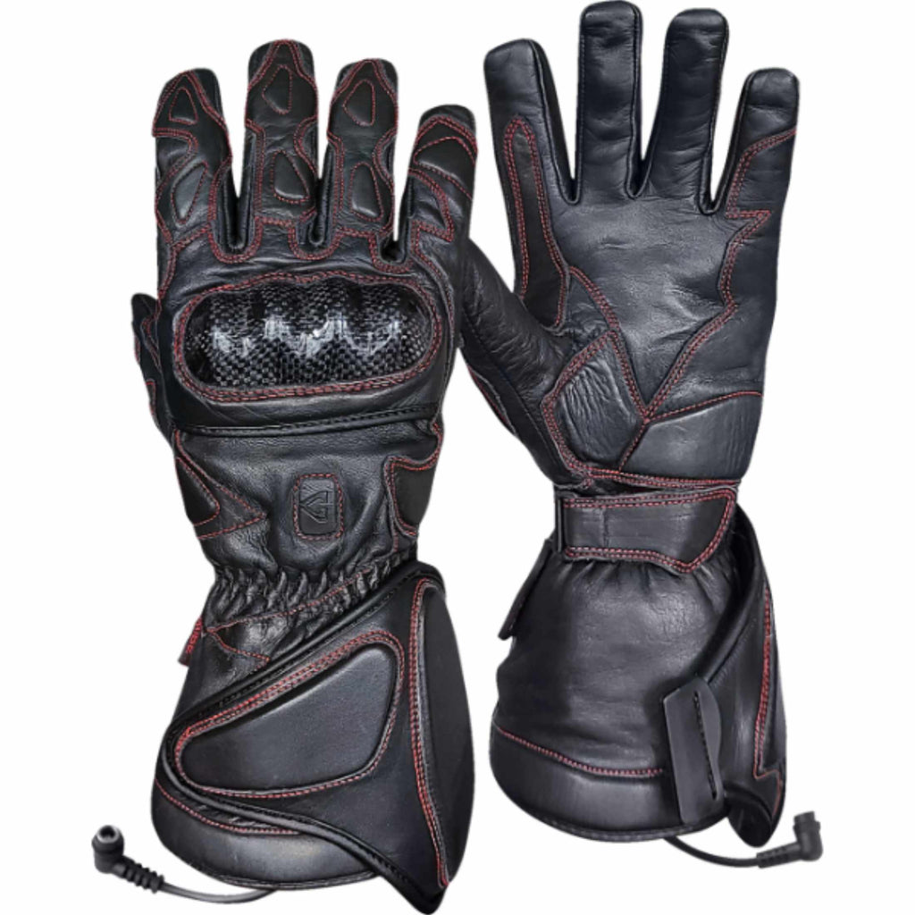 Gerbing Heated Clothing 12 V Extreme Hard Knuckle Men's Street Gloves