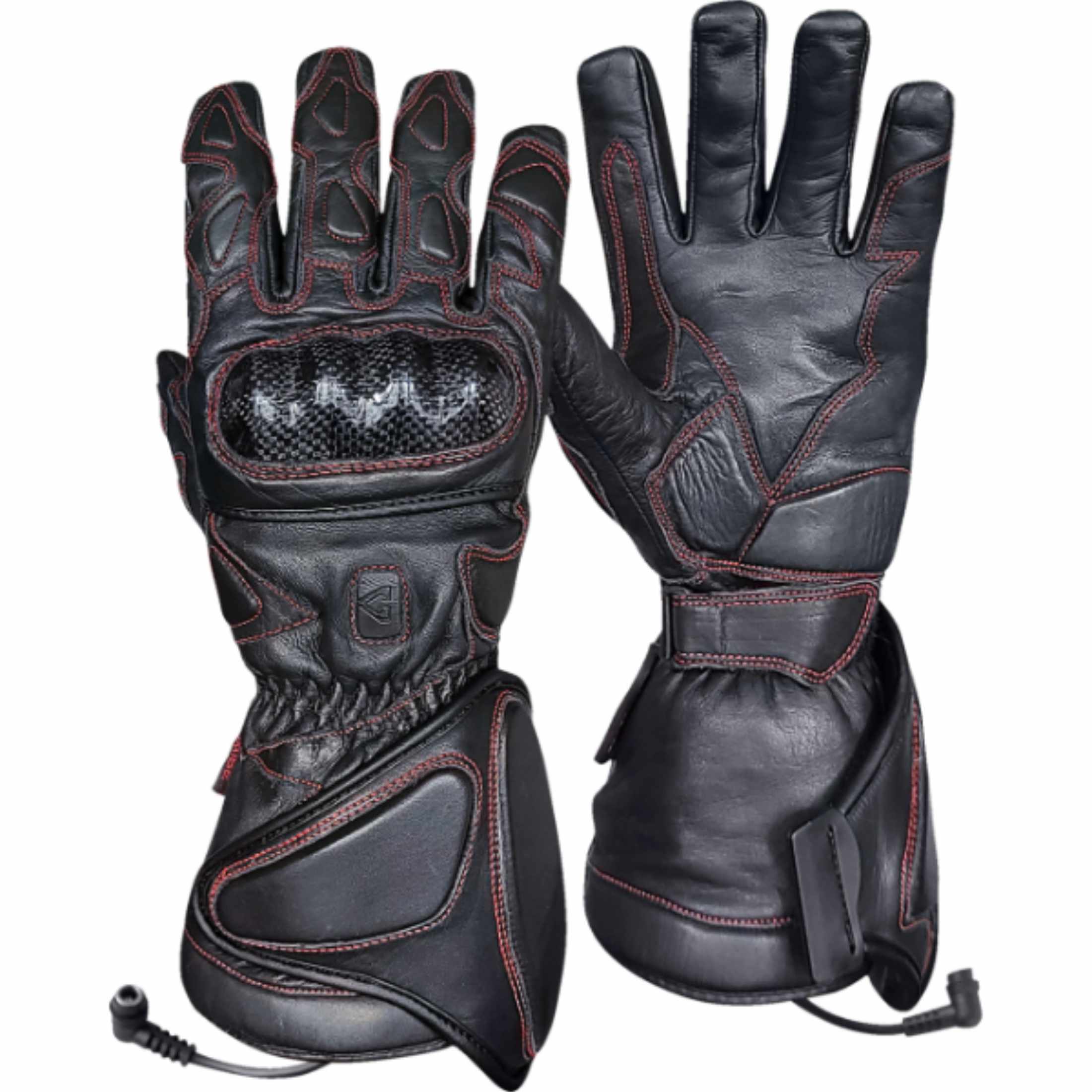 Gerbing Heated Clothing 12 V Extreme Hard Knuckle Men's Street Gloves