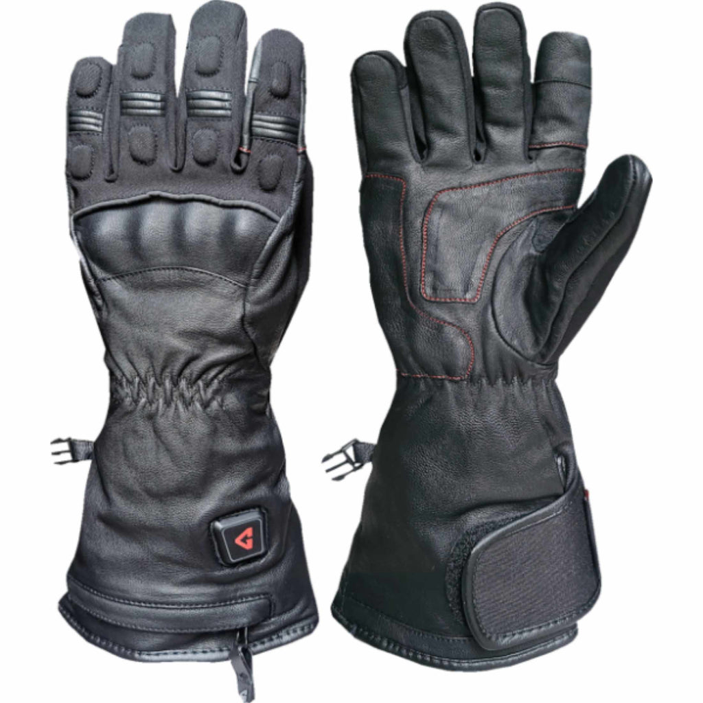 Gerbing Heated Clothing 7 V Hard Knuckle Battery Men's Street Gloves
