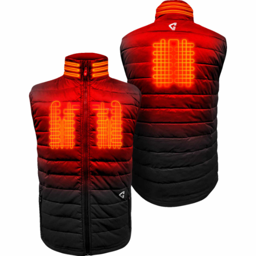 Gerbin Heated Clothing 7V Khione Puffer 2.0 Heated Men's Snow Vests