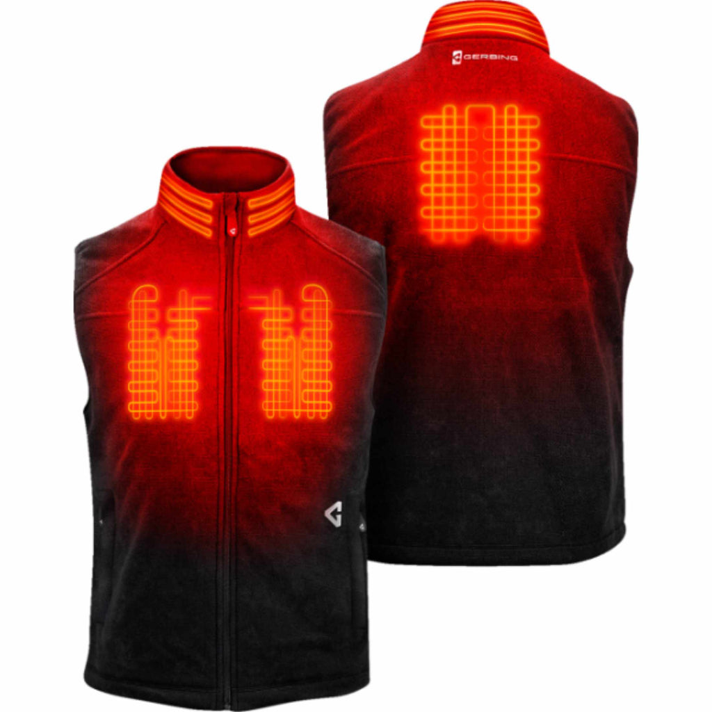 Gerbing Heated Clothing 7V Thermite Fleece 2.0 Heated Men's Street Vests