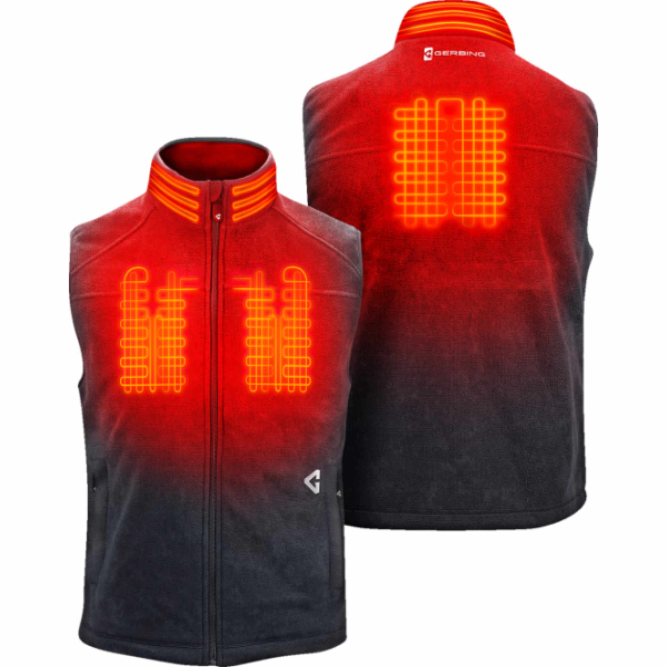 Gerbing Heated Clothing 7V Thermite Fleece 2.0 Heated Men's Street Vests