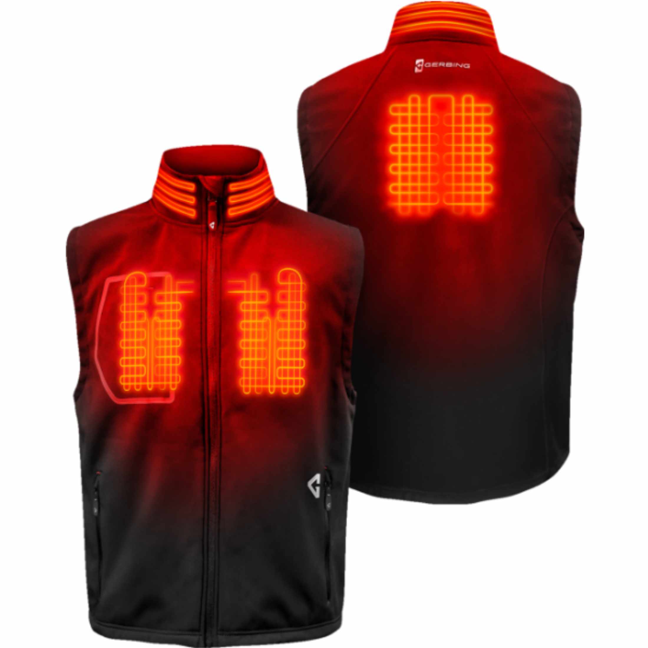 Gerbing Heated Clothing 7V Torrid Softshell 2.0 Heated Men's Snow Vests