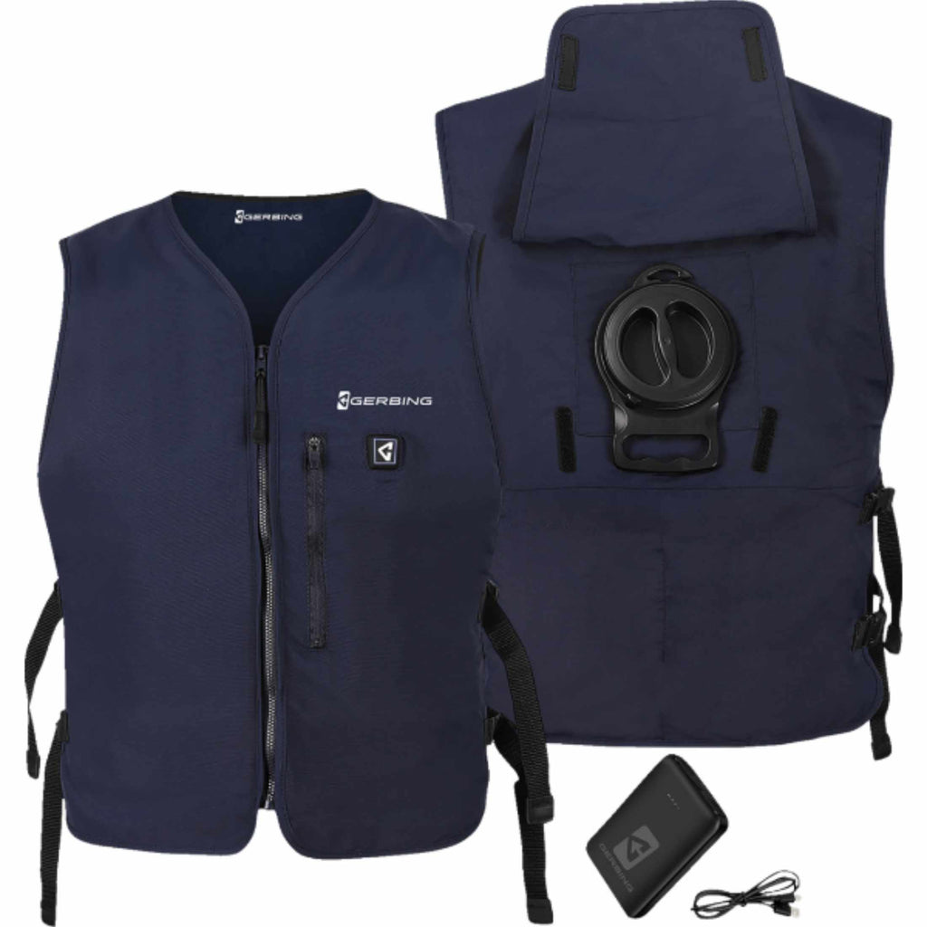 Gerbing Heated Clothing 5V Touch Button Circulatory Cooling Adult Street Vests