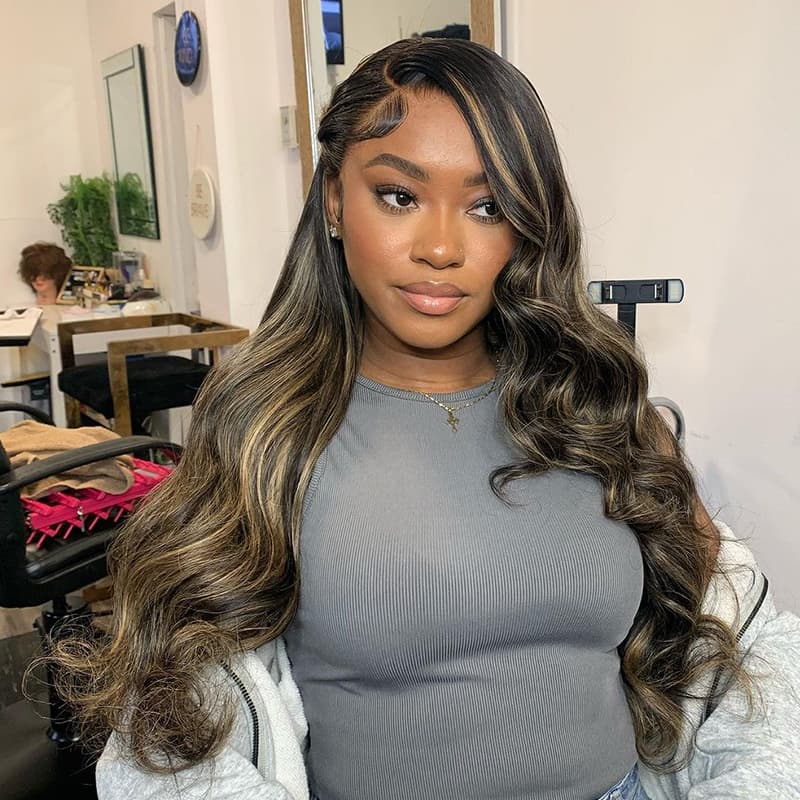 $199=2 Different Style Wig For 24inch 13X4 Balayage Wig Plus Super Silky Double Drawn Straight Or Jerry /Deep Curly Wigs