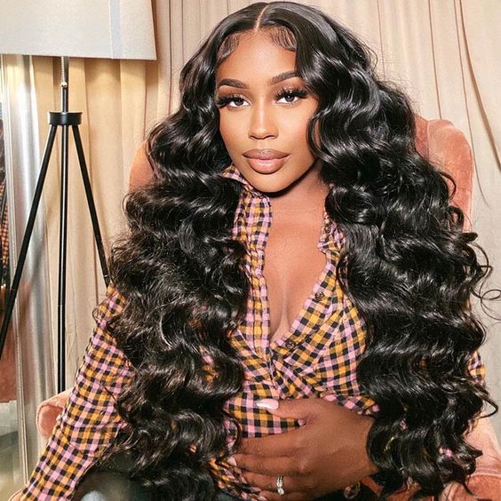 Megalook Bogo Free 5X5 HD LACE CLOSURE WIG Jerry Curly/Deep Wave 180% Density Natural Human Hair Wigs