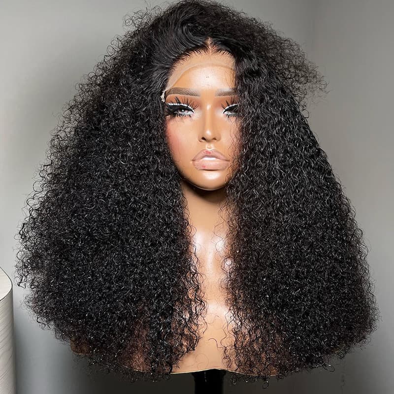(Super Deal) 13x4 HD Lace Frontal Wigs Pre-plucked Breathable Airy Cap Curly Lace Front Easy Wear And Go Wig