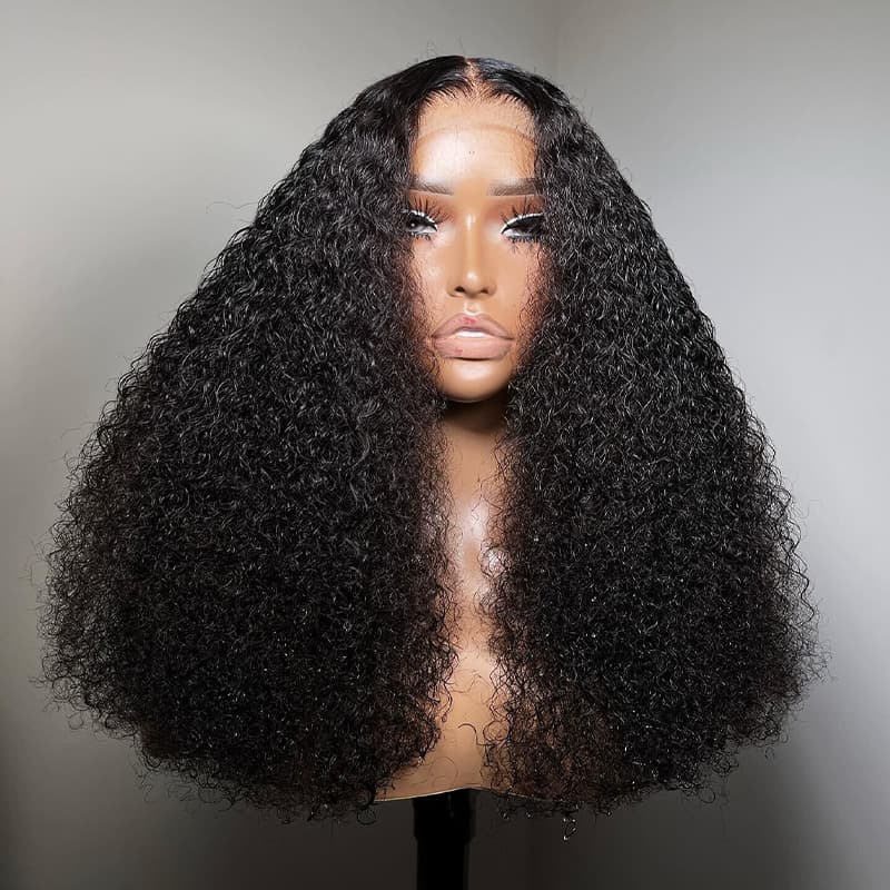 (Super Deal) 13x4 HD Lace Frontal Wigs Pre-plucked Breathable Airy Cap Curly Lace Front Easy Wear And Go Wig