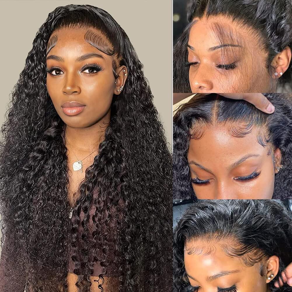 Glueless Water Wave/Loose Curly Wig 10x6 Parting Max HD Lace Wig Pre Bleached Tiny Knots (No Code Needed)