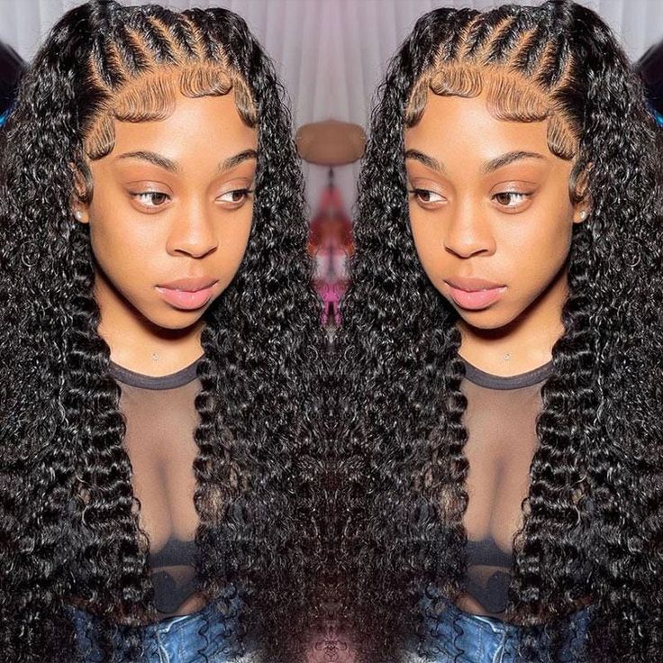 Megalook 3D Dome Cap Bleach Knots 13x4 HD Lace Wig Deep Curly Human Hair Easy Wear And Go Wig