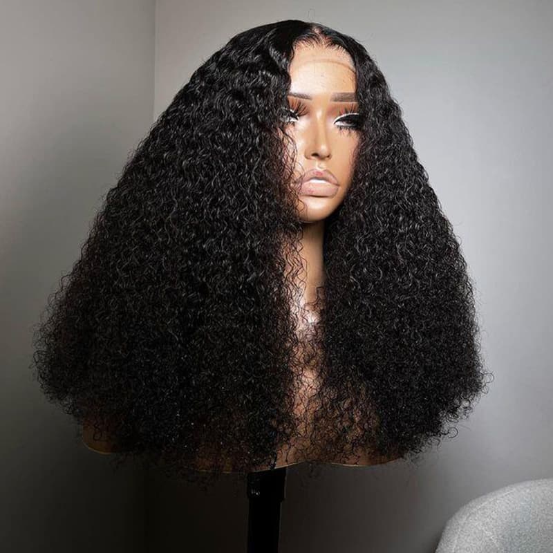 (Super Deal) 13x4 HD Lace Frontal Wigs Pre-plucked Breathable Airy Cap Curly Lace Front Easy Wear And Go Wig