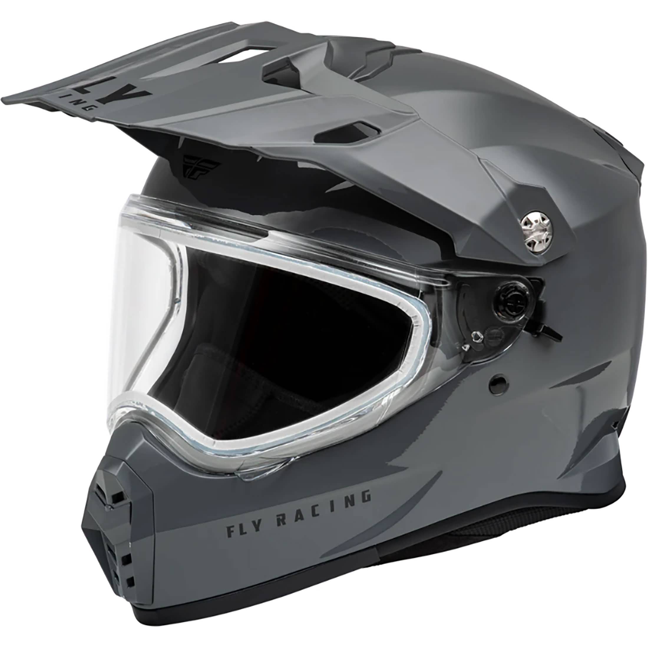 Fly Racing Trekker Cold Weather 2024 Dual Shield Adult Snow Helmets