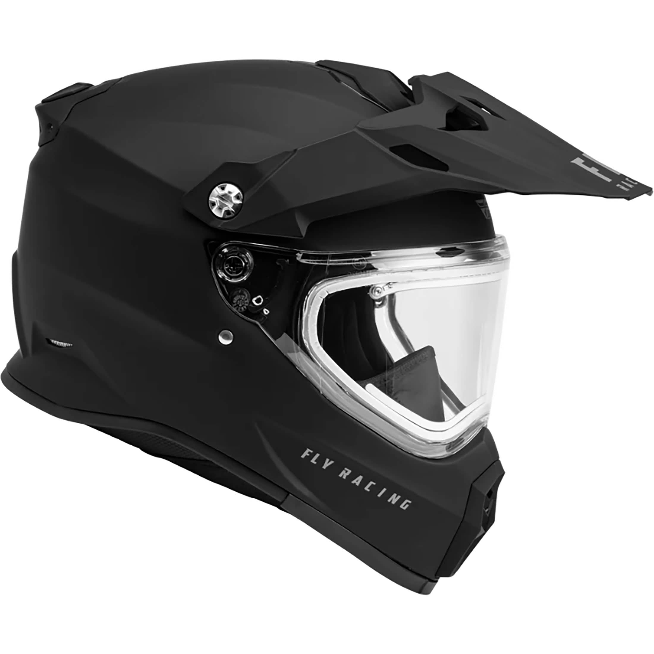 Fly Racing Trekker Cold Weather 2024 Electric Shield Adult Snow Helmets
