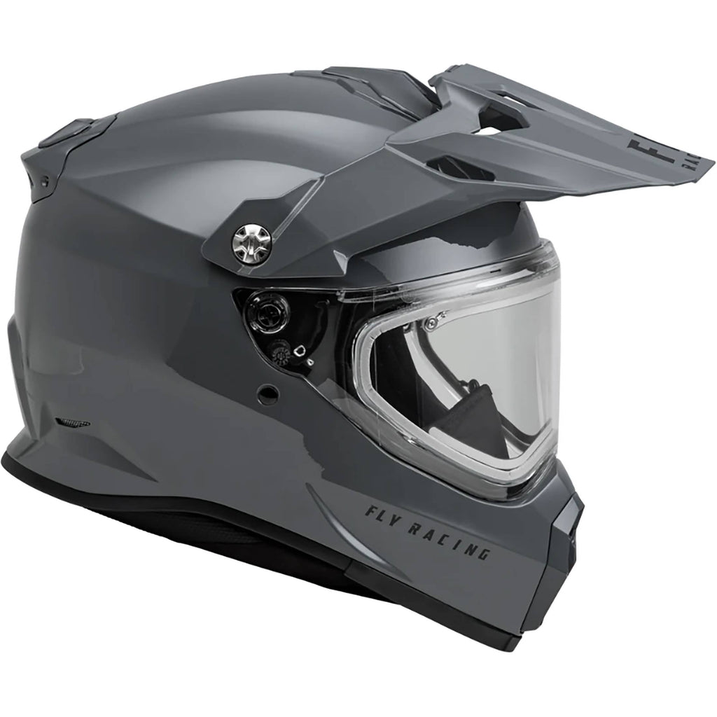 Fly Racing Trekker Cold Weather 2024 Electric Shield Adult Snow Helmets