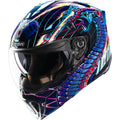 Icon Threshold Modular Synthwave Lazer Cobra Adult Street Helmets