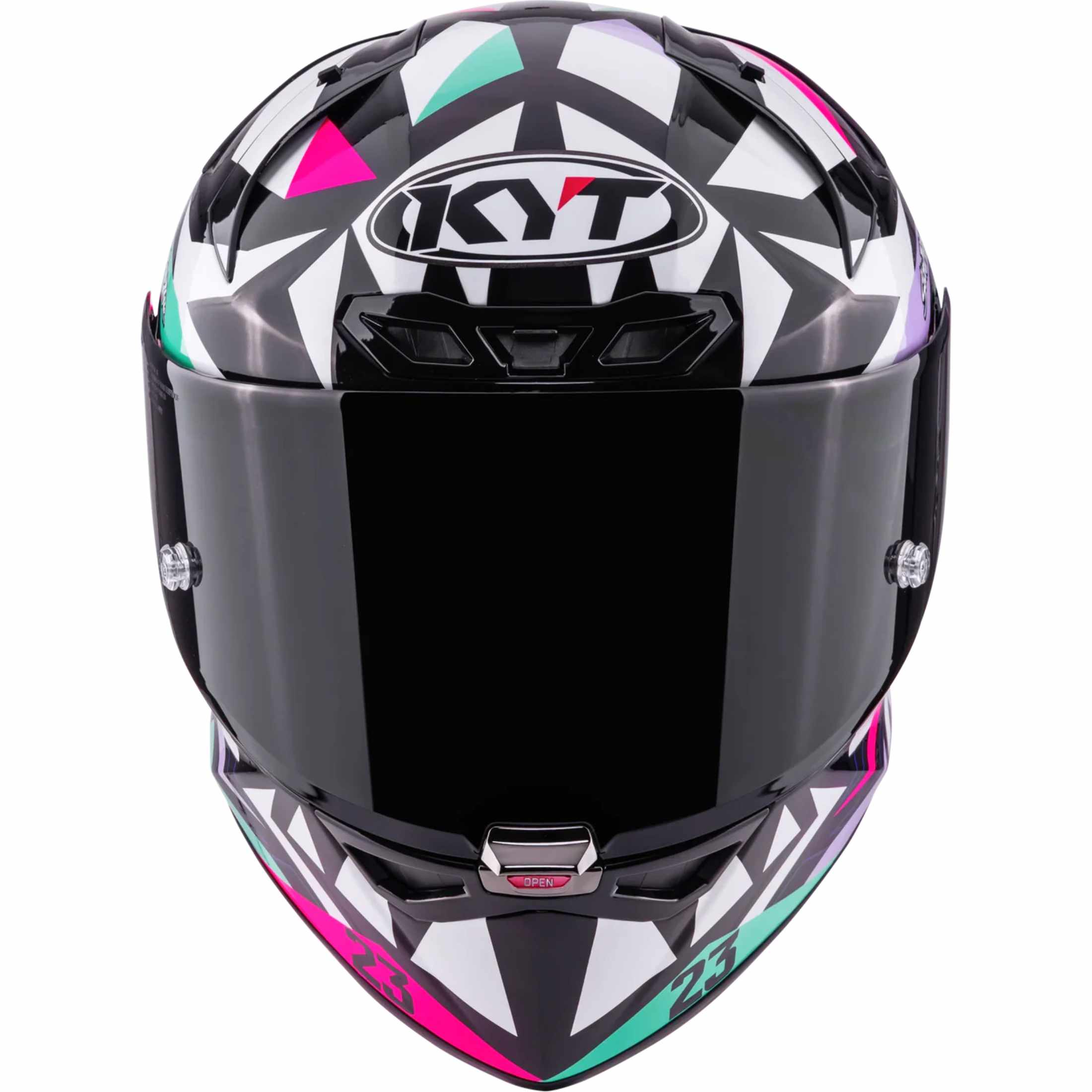 KYT KX-1 Race GP Replica Bastianini 2025 Adult Street Helmets