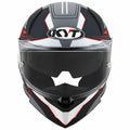 KYT R2R Graphic LED Adult Street Helmets