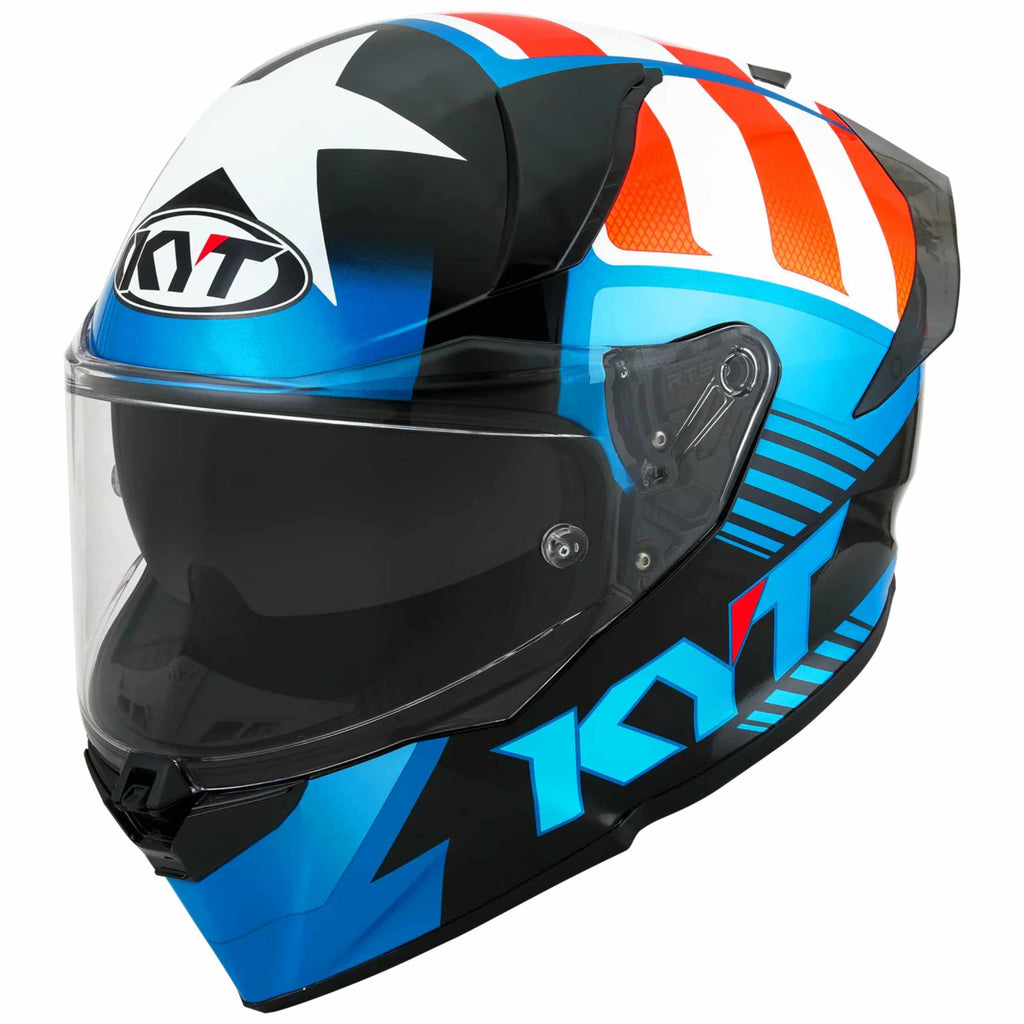 KYT R2R Graphic Straight Adult Street Helmets