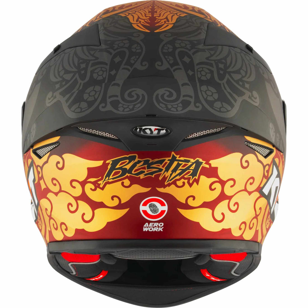 KYT TT-REVO Replica Edition Bastianini Indonesia 2024 Replica Adult Street Helmets