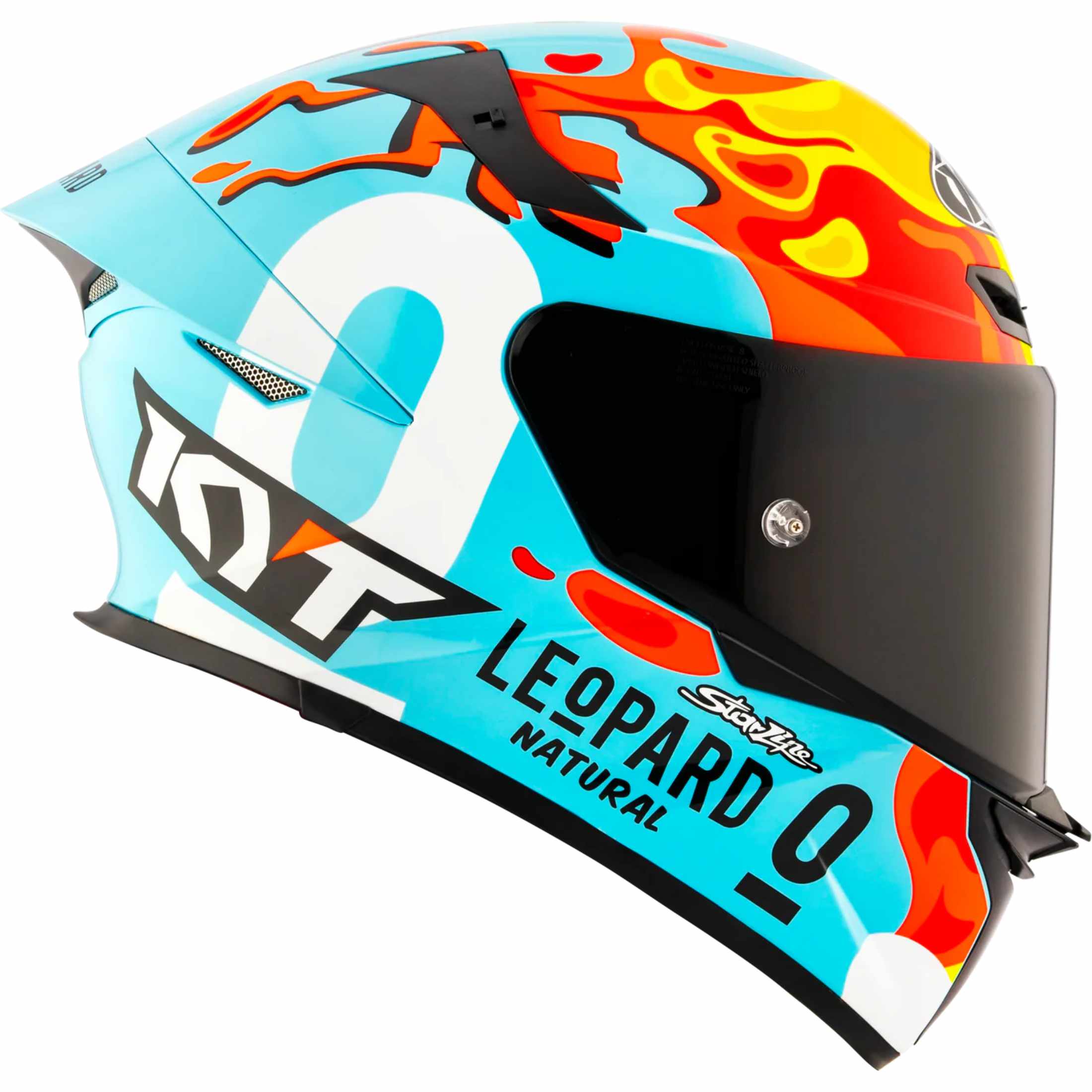 KYT TT-REVO Replica Edition Leopard Replica Aragon Adult Street Helmets