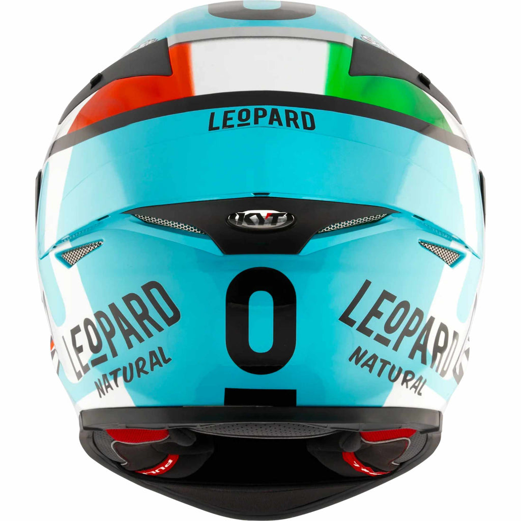 KYT TT-REVO Replica Edition Leopard Replica Tri-Color Adult Street Helmets