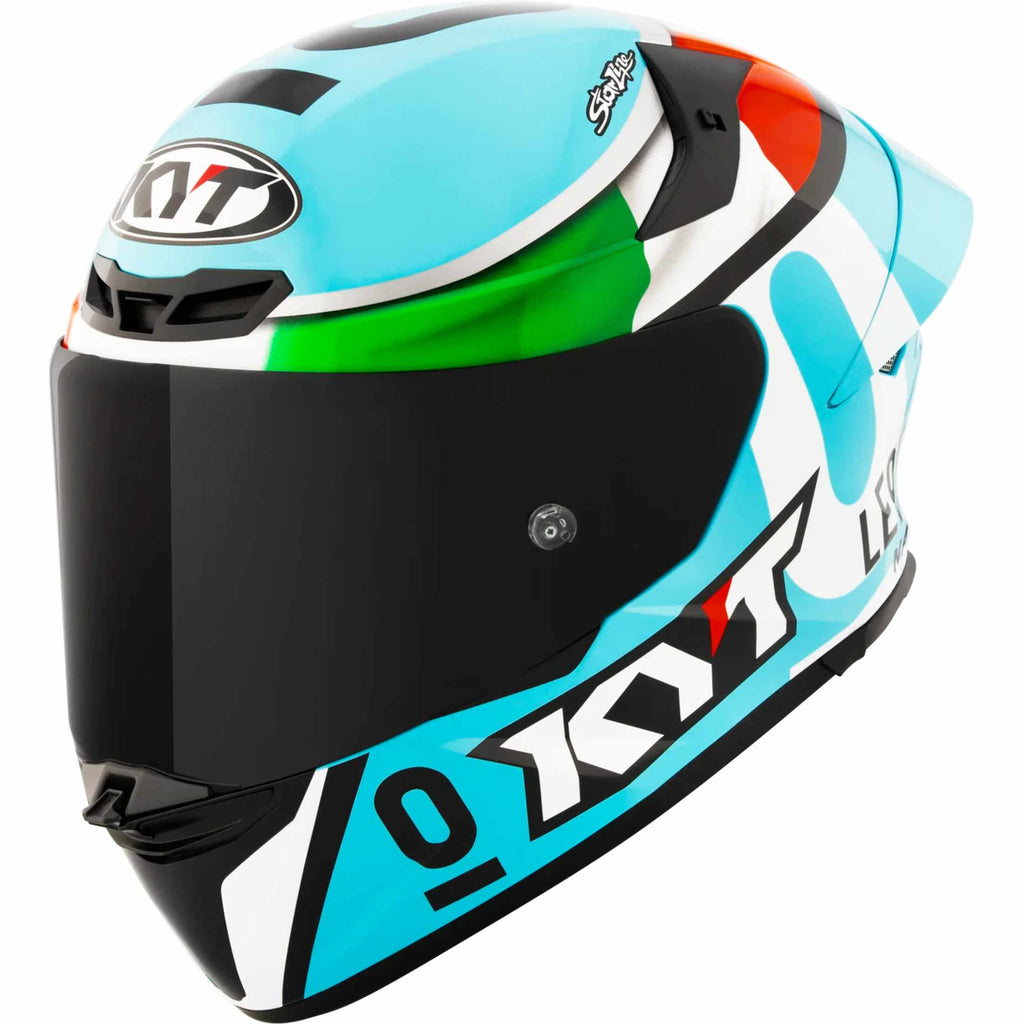 KYT TT-REVO Replica Edition Leopard Replica Tri-Color Adult Street Helmets