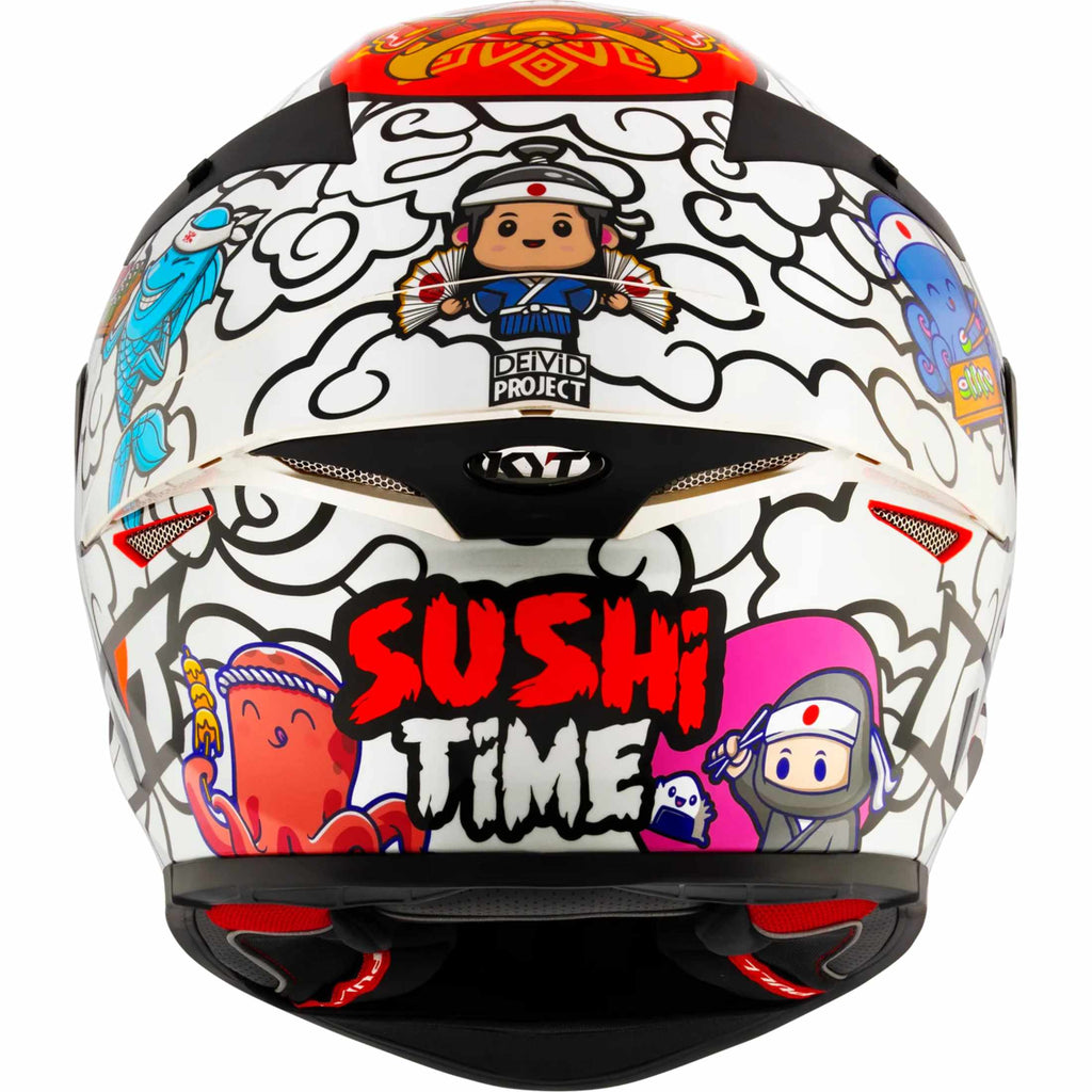 KYT TT-REVO Special Editions Sushi Time Adult Street Helmets