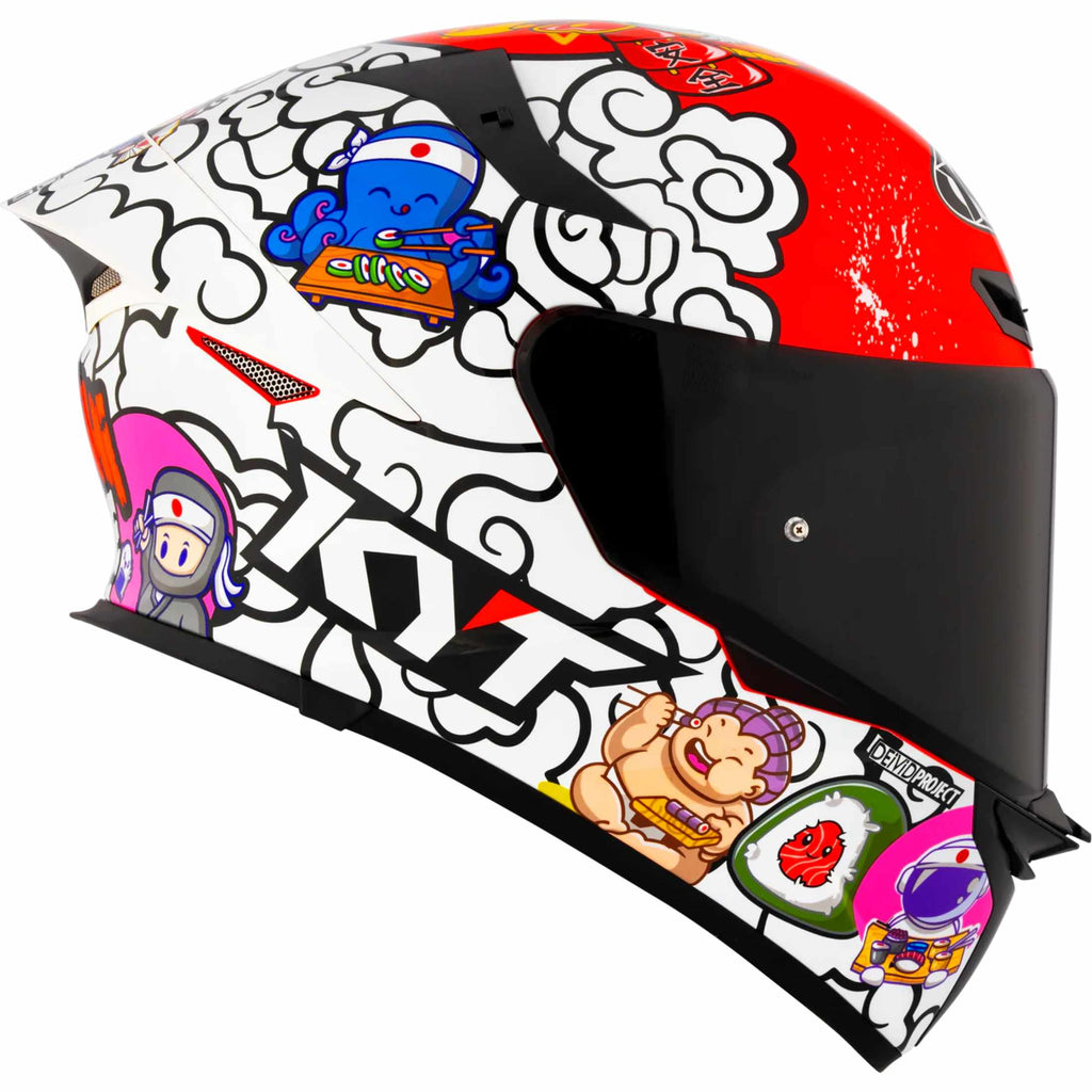 KYT TT-REVO Special Editions Sushi Time Adult Street Helmets