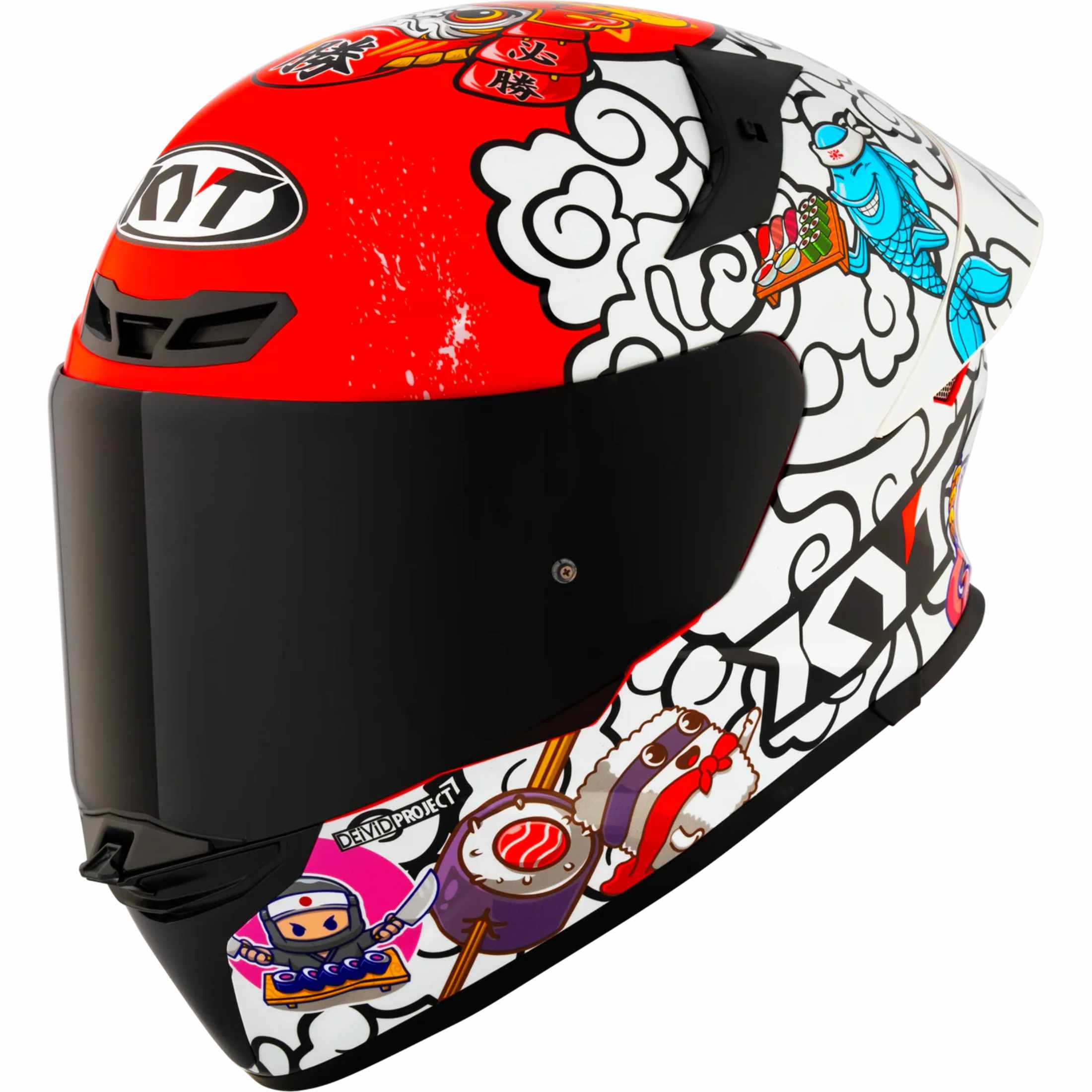 KYT TT-REVO Special Editions Sushi Time Adult Street Helmets