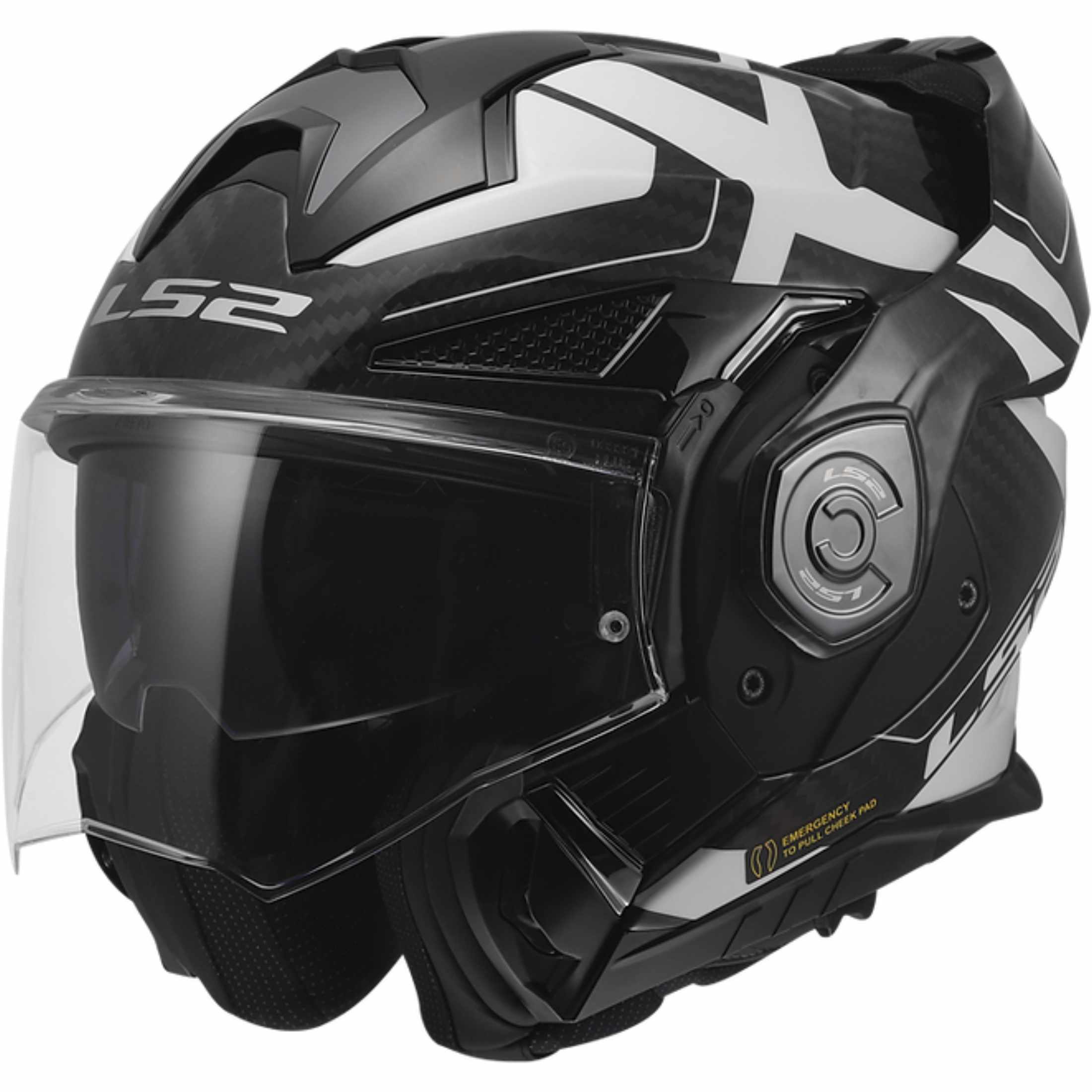 LS2 Advant X Carbon Halo Modular Adult Street Helmets