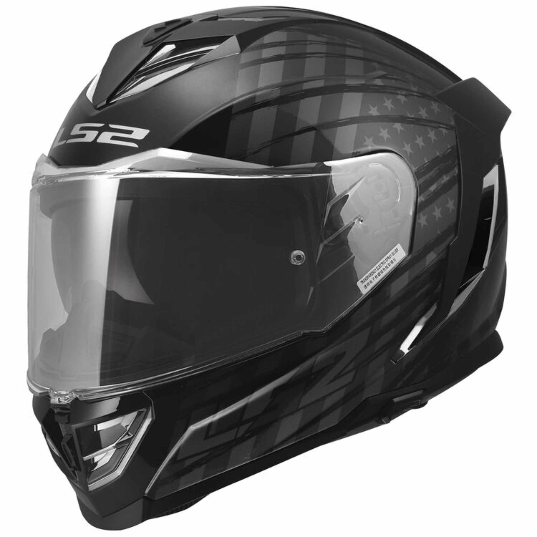 LS2 Assault III Flag Adult Street Helmets (Brand New)