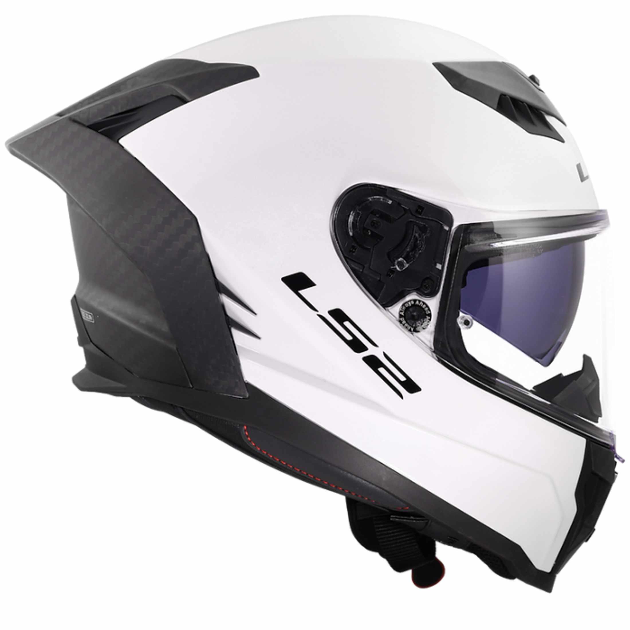 LS2 Dragon Carbon Solid Adult Street Helmets