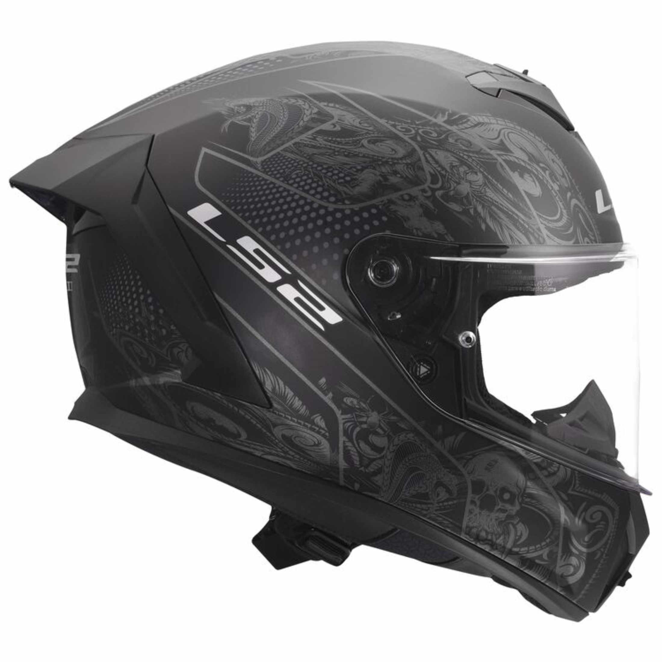 LS2 Rapid III Crypt Adult Street Helmets