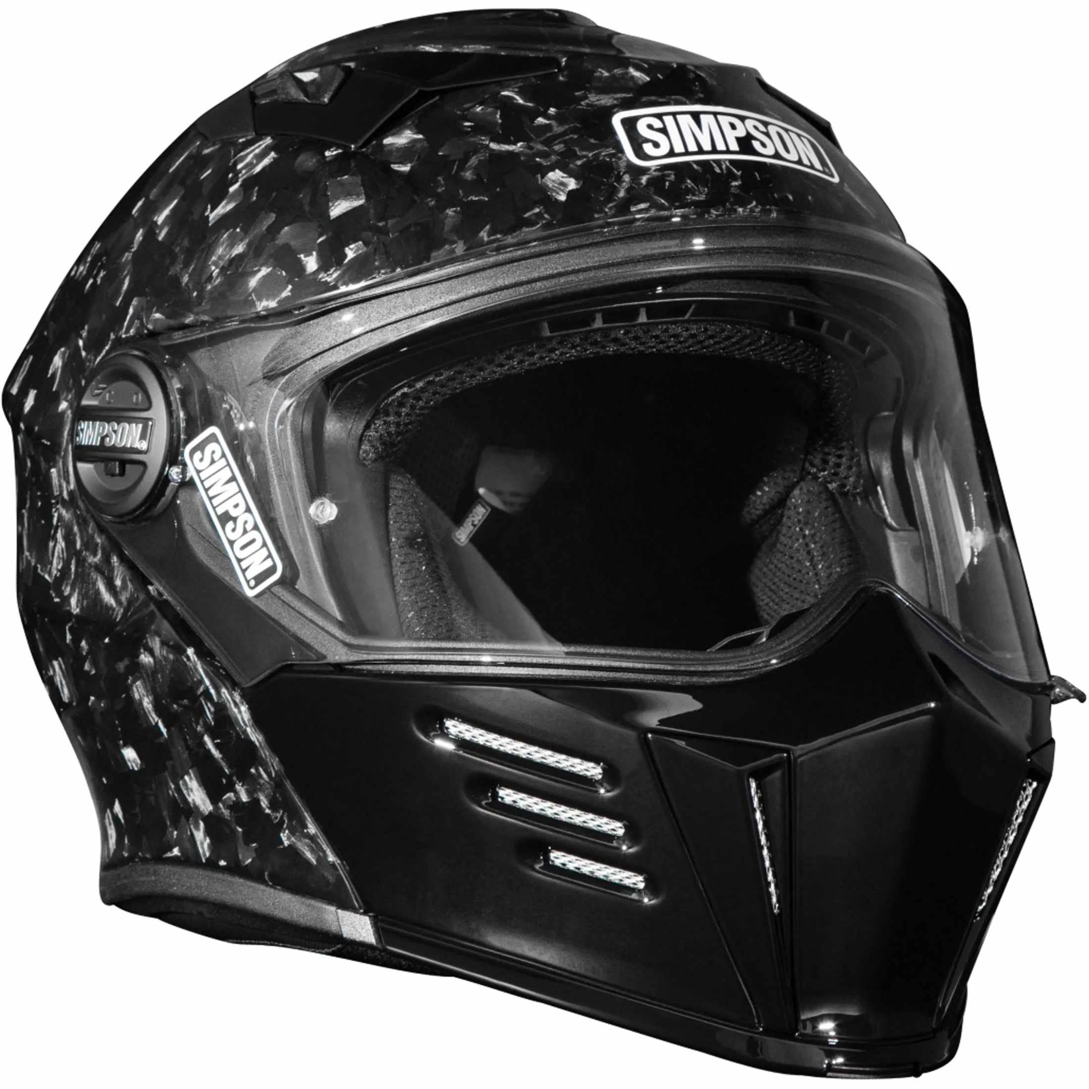 Simpson Bandit Forged Carbon Modular Adult Street Helmets