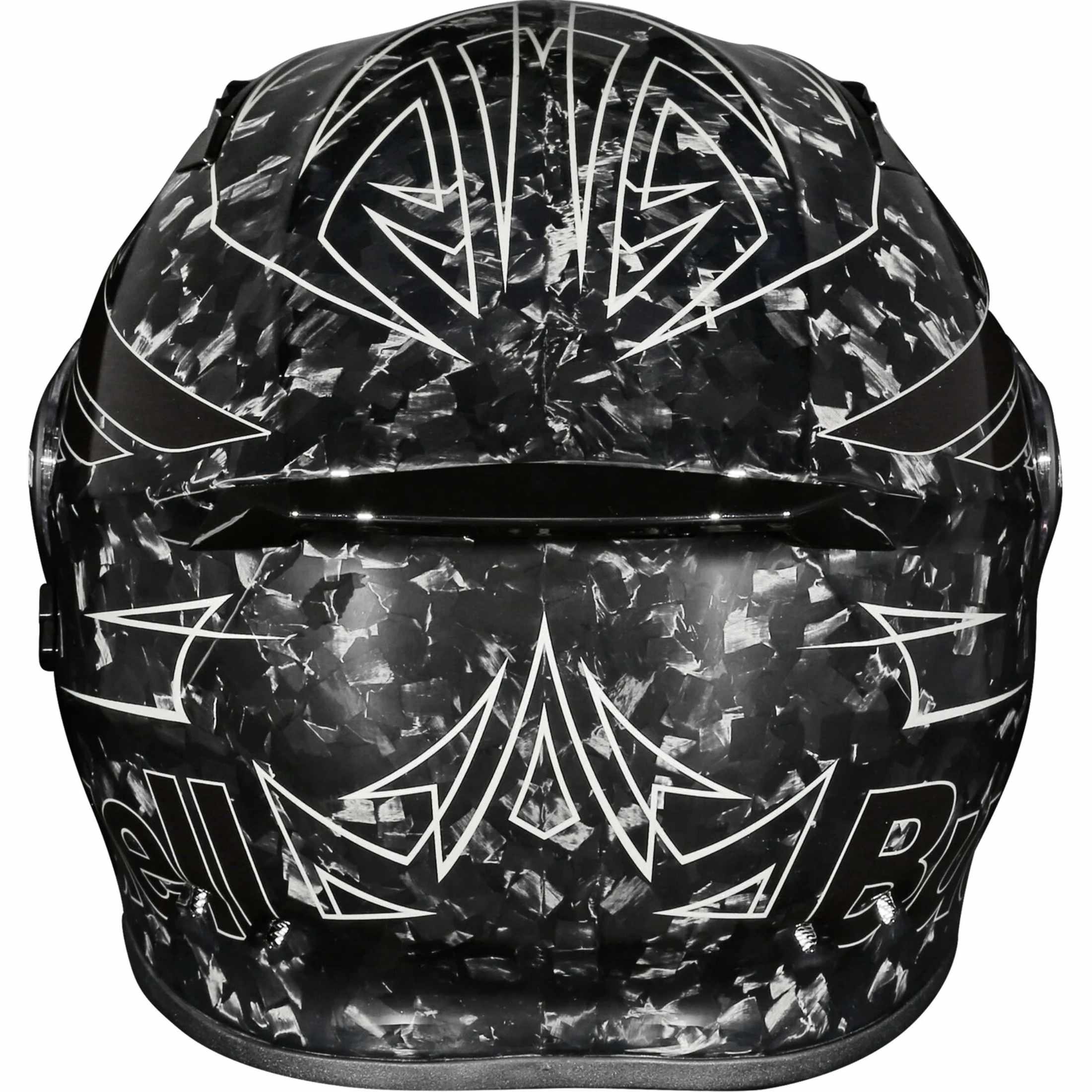 Simpson Mod Bandit Buell Motorcycles Forged Carbon Fiber Adult Street Helmets