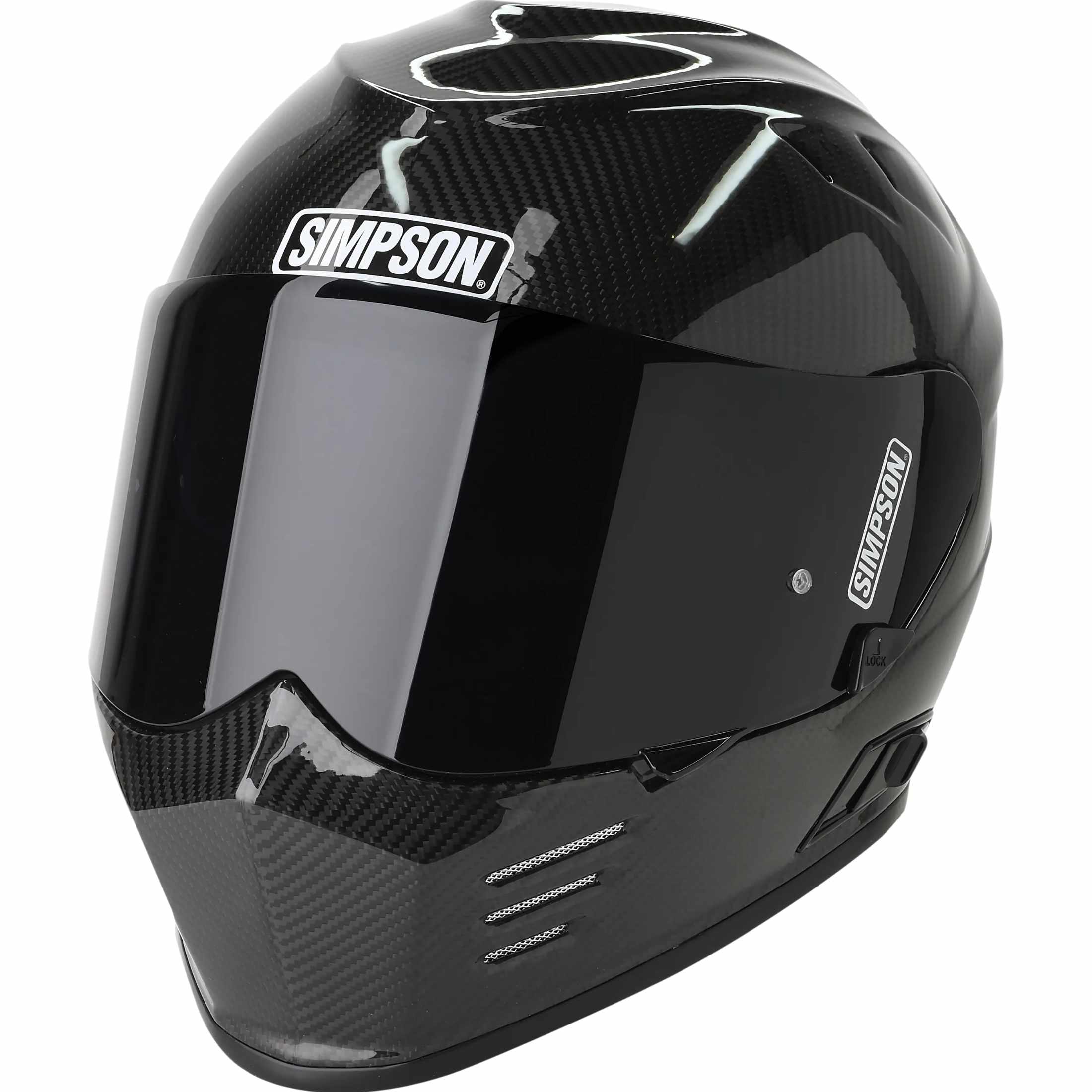 Simpson Ghost Bandit Carbon Adult Street Helmets