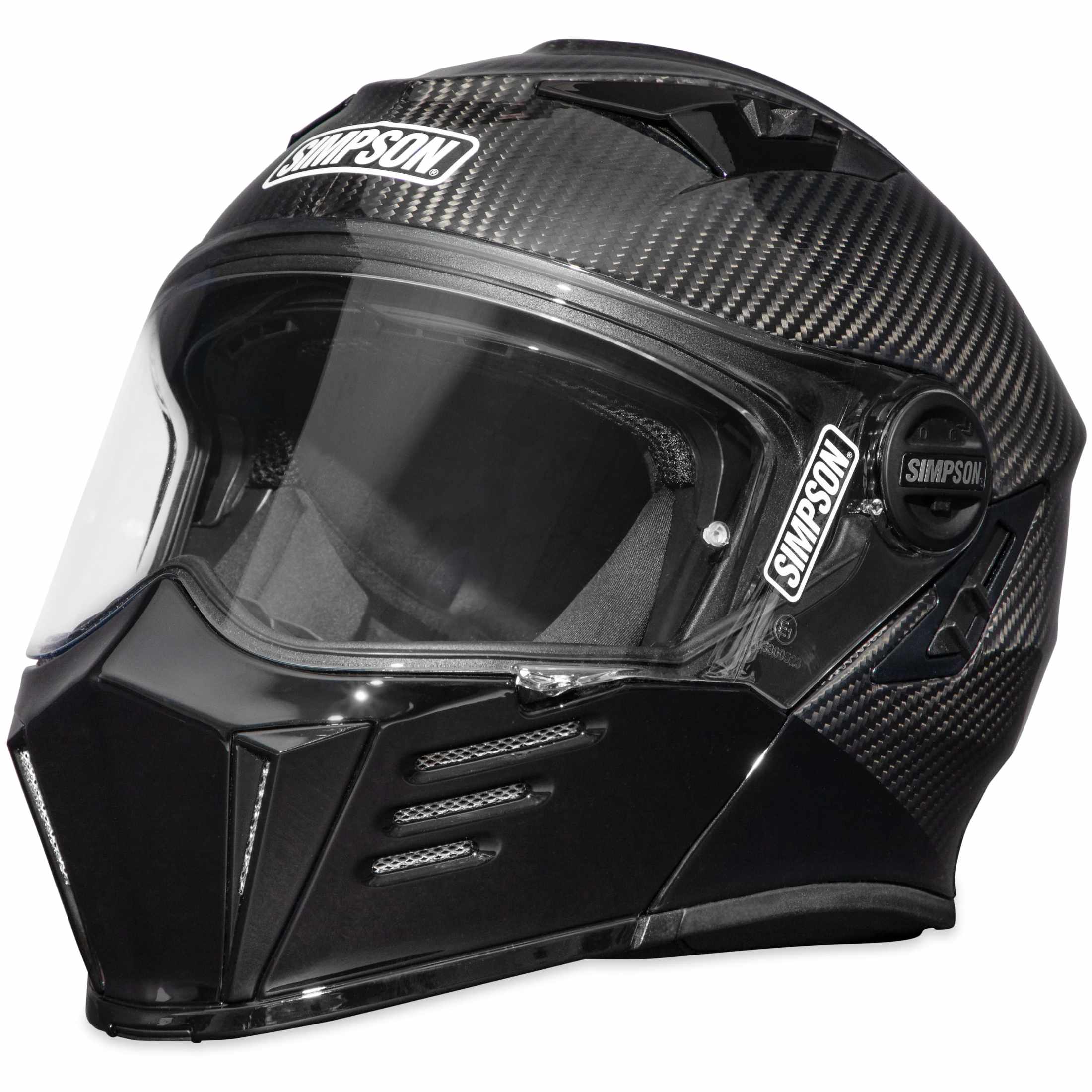 Simpson Mod Bandit Carbon Fiber Adult Street Helmets